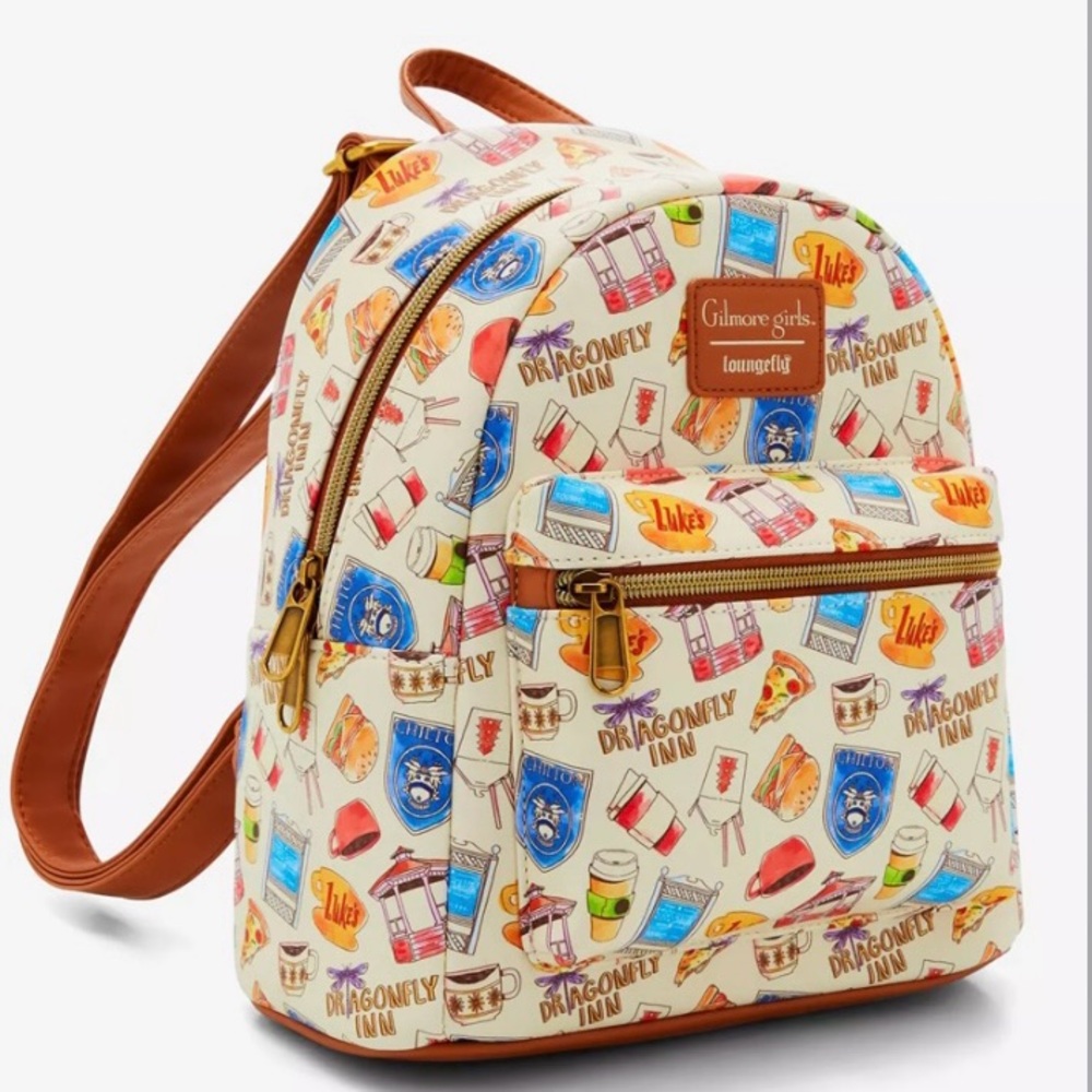 Loungefly Gilmore Girls Icons Mini Backpack